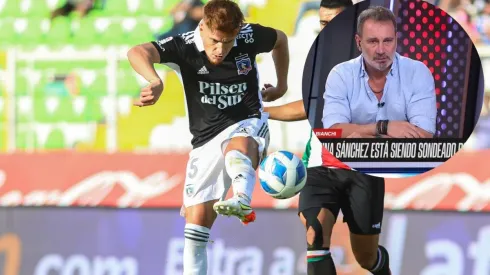 Barticciotto queda encantado con el partido de Leo Gil en Colo Colo.