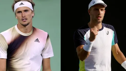 Alexander Zverev y Borna Coric se enfrentan en la segunda ronda del Masters 1000 de Miami