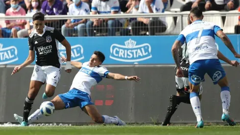 Pablo Solari no desplegó su mejor fútbol en San Carlos de Apoquindo.
