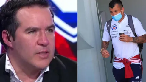 Caamaño se molestó por el acto de Medel.