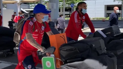 Chile llegó a Japón para medirse ante Túnez en la Copa Kirin