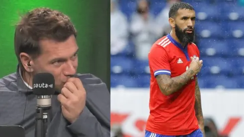 Fernández besó el escudo tras anotar de penal en amistoso de la Roja.