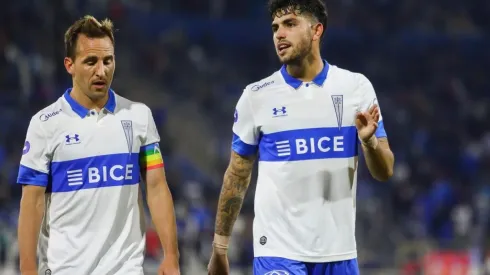 González tuvo que ser reemplazado por José Pedro Fuenzalida.