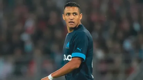 Alexis Sánchez jugó 45 minutos en su debut con el Marsella ante el Brest.