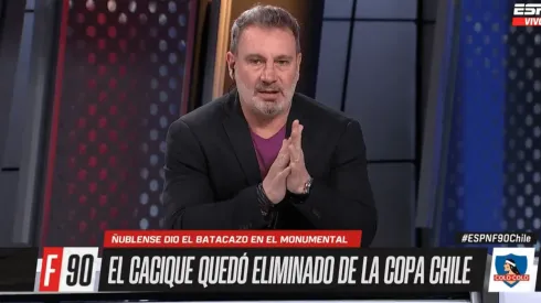 Barticciotto no queda conforma con la pérdida de brújula de Colo Colo.