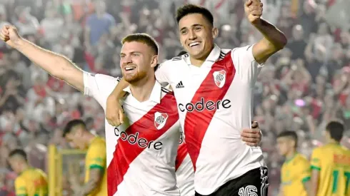 Solari clasifica a River Plate con un hat-trick frente a Defensa y Justicia.