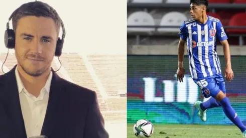 El periodista nacional se choreó con la manera de actuar de Azul Azul.