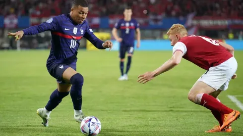 Mbappé ya participó en un encuentro frente a Austria