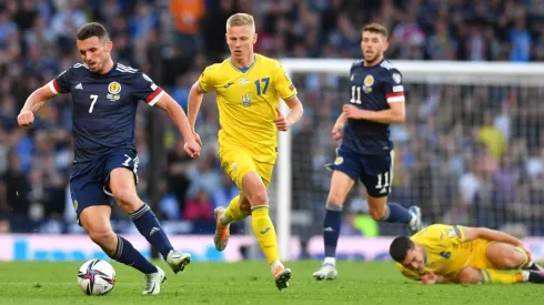 Escocia y Ucrania se enfrentaron por el repechaje a Qatar 2022.