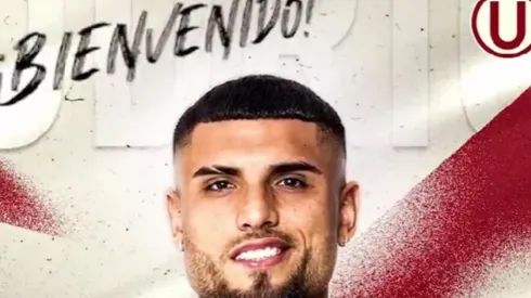Rodrigo Ureña fue presentado en Universitario de Perú.