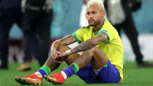 Neymar sufre la eliminación en Qatar