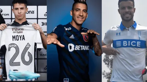 Conoce a los refuerzos de los tres grandes de Chile.