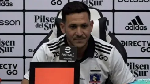 Ramiro González tuvo su primer día como jugador albo.