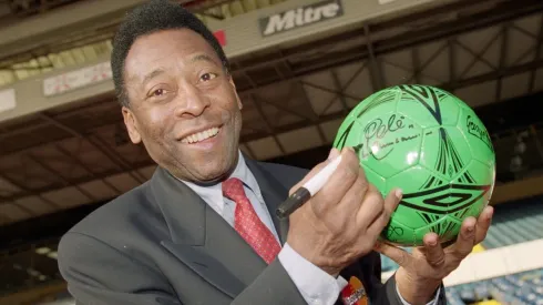 Pelé es considerado el mejor futbolista de la historia.