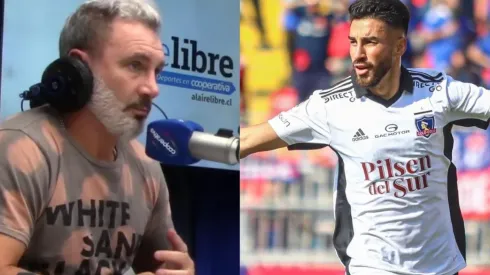 Barti no quiso quedar ajeno a la situación entre Colo Colo y el jugador