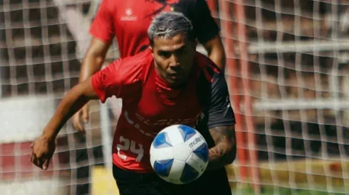 Nahuel Luján en una nueva oportunidad para levantar su carrera.