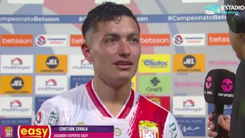 Zavala fue figura en Curicó ante Audax.