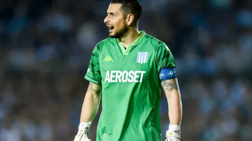 Arias fue el más destacado de Racing en la derrota ante Argentinos Juniors.