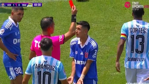 Jeisson Fuentealba y su insólita expulsión en la U