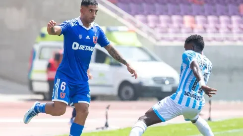 Yonathan Andía se fue contento con el triunfo de la U