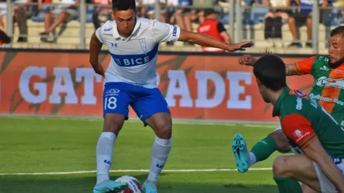 El delantero anotó uno de los goles en la igualdad de la UC