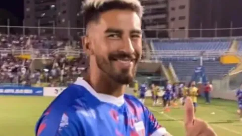 Lucero sigue sin poder anotar en el Fortaleza de Brasil.