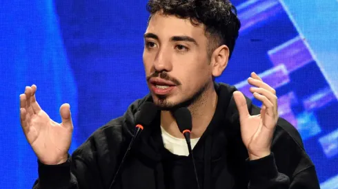 Diego Urrutia tras su rutina en el Festival de Viña 2023.