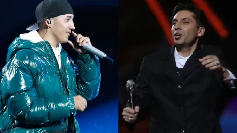 Pailita y Fabrizio Copano en Viña 2023.