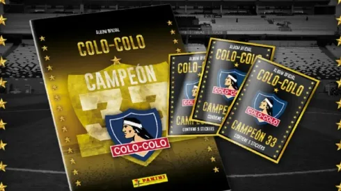 Panini anunció que el álbum de Colo Colo ya se puede comprar en preventa.