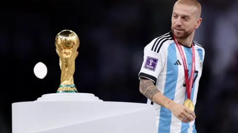 "Papu" Gómez fue parte de la Argentina campeona del Mundial de Qatar 2022
