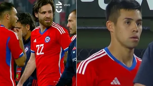 Ben Brereton salió lesionado y dio paso al debut de Alexander Aravena en La Roja