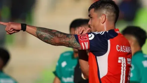 Luis Casanova chocho con su primer gol con la camiseta de la U