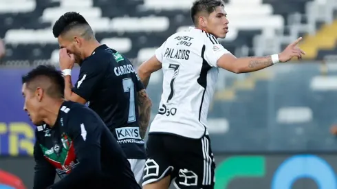 Palacios anotó el primero para Colo Colo ante Palestino.