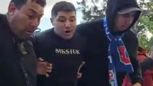 El supuesto funcionario de Gendarmería fue detenido tras la suspensión del Clásico Universitario.