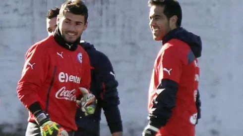 Garcés siempre fue relevo de Claudio Bravo.