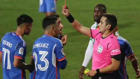 Darío Osorio vio la tarjeta roja ante Cobresal