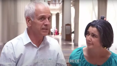 Augusto Góngora y su pareja, la actriz Paulina Urrutia.