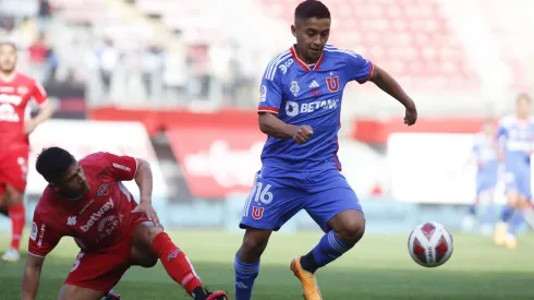 El delantero marcó el empate de la U ante Ñublense.