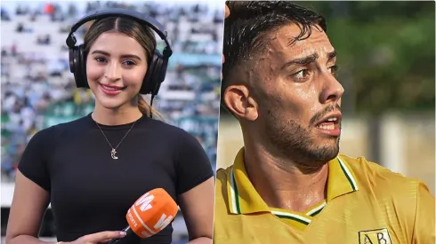 La periodista Yazmín Hernández no quiere que Gonzalo Lencina salga del Bucaramanga para venir a Chile