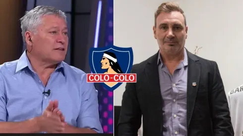 Patricio Yáñez ve a Marcelo Barticciotto en la banca de Colo Colo
