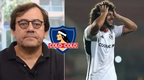 Danilo Díaz le suelta la mano a Maximiliano Falcón en Colo Colo