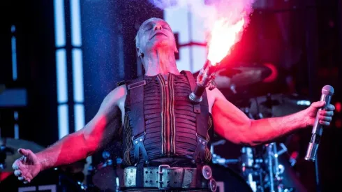 Till Lindemann, el vocalista de Rammstein.
