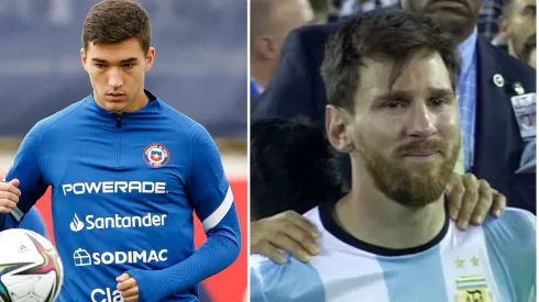 Messi compartirá camarín con Robinson, jugador que estuvo entrenando con la Roja.
