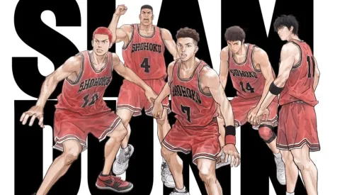 El afiche de The First Slam Dunk.