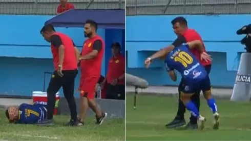 El estratega venezolano vivió su minuto de furia en el fútbol de Ecuador