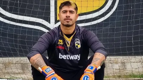 Mono Sánchez, en la portería de Coquimbo Unido.