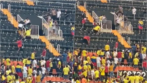 Barristas colombianos siembran el terror con dura gresca