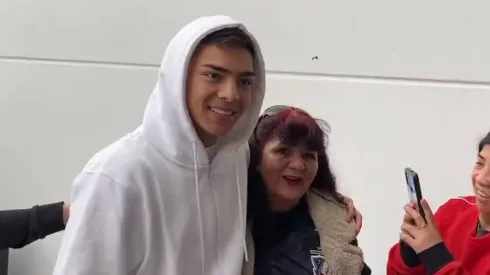 Cruz no se quiso perder el partido del Cacique.