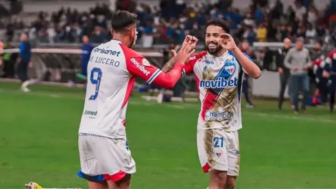Juan Martín Lucero tuvo su primer vez goleadora en el Brasileirao