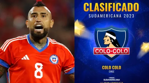 Arturo Vidal le dejó claro a Colo Colo que el América MG no será fácil (Foto: Photosport | Sudamericana)